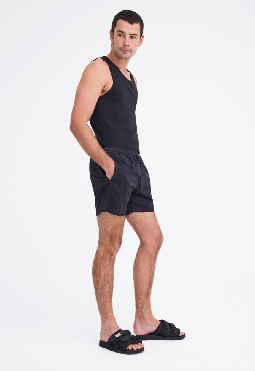 Jac + Jack Slater Cotton Short - Black